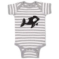 Baby Clothes Killer Whale Ocean Sea Life Baby Bodysuits Boy & Girl Cotton