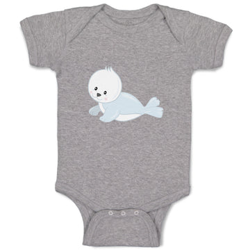 Baby Clothes Sea Lion Ocean Sea Life Baby Bodysuits Boy & Girl Cotton