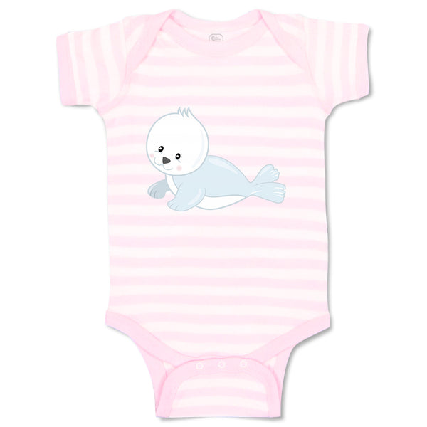 Baby Clothes Sea Lion Ocean Sea Life Baby Bodysuits Boy & Girl Cotton