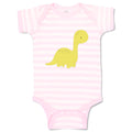 Baby Clothes Dino Yellow Dinosaurs Dino Trex Baby Bodysuits Boy & Girl Cotton