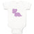 Baby Clothes Dino Purple Dinosaurs Dino Trex Baby Bodysuits Boy & Girl Cotton