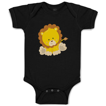 Baby Clothes Baby Lion Safari Baby Bodysuits Boy & Girl Newborn Clothes Cotton