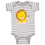 Baby Clothes Baby Lion Safari Baby Bodysuits Boy & Girl Newborn Clothes Cotton