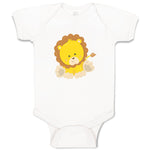 Baby Clothes Baby Lion Safari Baby Bodysuits Boy & Girl Newborn Clothes Cotton