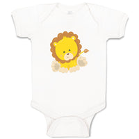Baby Clothes Baby Lion Safari Baby Bodysuits Boy & Girl Newborn Clothes Cotton