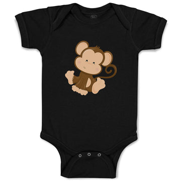 Baby Clothes Baby Monkey Safari Baby Bodysuits Boy & Girl Newborn Clothes Cotton