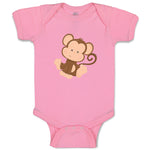 Baby Clothes Baby Monkey Safari Baby Bodysuits Boy & Girl Newborn Clothes Cotton