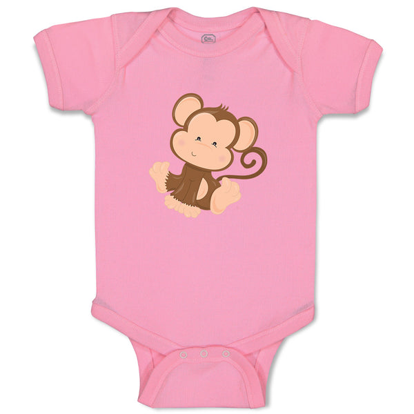 Baby Clothes Baby Monkey Safari Baby Bodysuits Boy & Girl Newborn Clothes Cotton