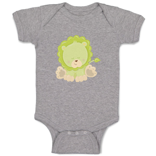 Baby Lion Green Safari