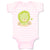 Baby Clothes Baby Lion Green Safari Baby Bodysuits Boy & Girl Cotton