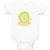 Baby Clothes Baby Lion Green Safari Baby Bodysuits Boy & Girl Cotton