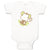 Baby Clothes Baby Monkey Green Safari Baby Bodysuits Boy & Girl Cotton