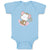 Baby Clothes Baby Monkey Pink Safari Baby Bodysuits Boy & Girl Cotton