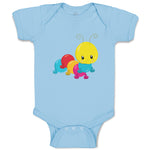 Baby Clothes Caterpillar Rainbow Baby Bodysuits Boy & Girl Cotton