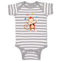 Baby Clothes Monkey Juggler Zoo Funny Baby Bodysuits Boy & Girl Cotton