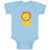 Baby Clothes Lion Sits Zoo Funny Baby Bodysuits Boy & Girl Cotton