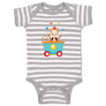 Baby Clothes Monkey Train Zoo Funny Baby Bodysuits Boy & Girl Cotton