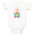 Baby Clothes Monkey Train Zoo Funny Baby Bodysuits Boy & Girl Cotton