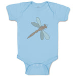 Baby Clothes Dragonfly Blue Baby Bodysuits Boy & Girl Newborn Clothes Cotton
