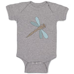 Baby Clothes Dragonfly Blue Baby Bodysuits Boy & Girl Newborn Clothes Cotton