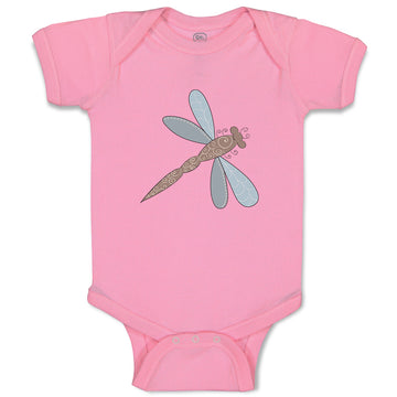 Baby Clothes Dragonfly Blue Baby Bodysuits Boy & Girl Newborn Clothes Cotton