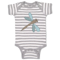 Baby Clothes Dragonfly Blue Baby Bodysuits Boy & Girl Newborn Clothes Cotton