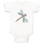 Baby Clothes Dragonfly Blue Baby Bodysuits Boy & Girl Newborn Clothes Cotton