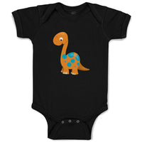 Baby Clothes Baby Dino Orange Dinosaurs Dino Trex Baby Bodysuits Cotton