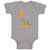 Baby Clothes Baby Dino Orange Dinosaurs Dino Trex Baby Bodysuits Cotton