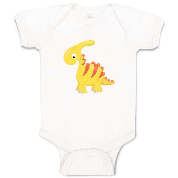 Baby Clothes Baby Dino Red Yellow Dinosaurs Dino Trex Baby Bodysuits Cotton