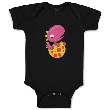Baby Clothes Baby Dino Pink Dinosaurs Dino Trex Baby Bodysuits Boy & Girl Cotton
