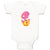 Baby Clothes Baby Dino Pink Dinosaurs Dino Trex Baby Bodysuits Boy & Girl Cotton