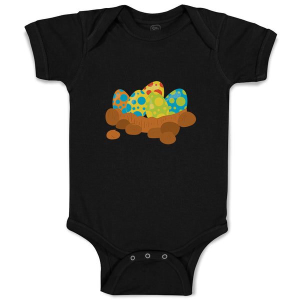 Baby Clothes Dinos Nest Eggs Dinosaurs Dino Trex Baby Bodysuits Cotton