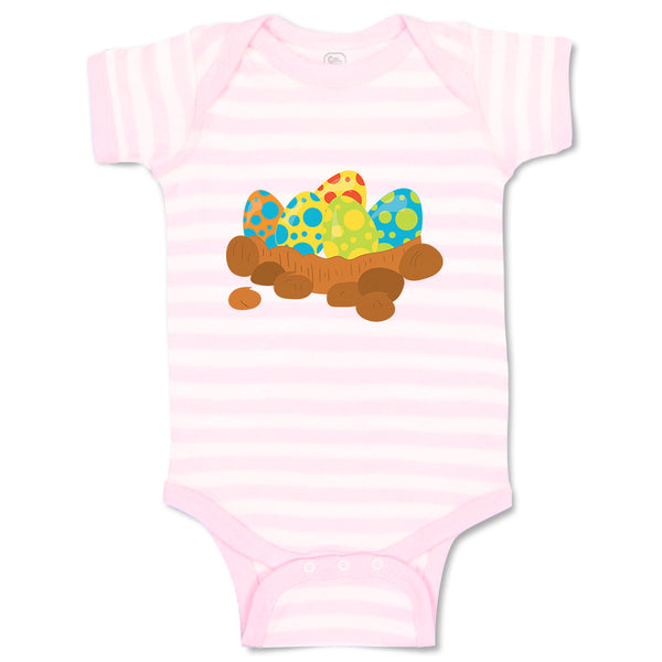 Baby Clothes Dinos Nest Eggs Dinosaurs Dino Trex Baby Bodysuits Cotton