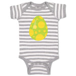 Baby Clothes Green Dino Egg Dinosaurs Dino Trex Baby Bodysuits Boy & Girl Cotton