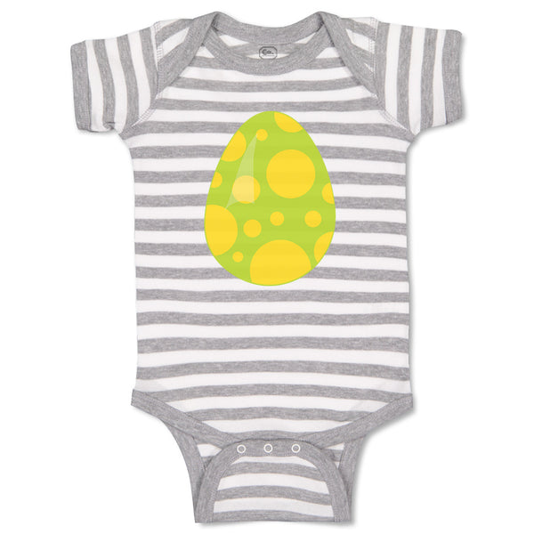 Baby Clothes Green Dino Egg Dinosaurs Dino Trex Baby Bodysuits Boy & Girl Cotton