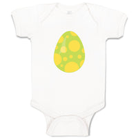 Baby Clothes Green Dino Egg Dinosaurs Dino Trex Baby Bodysuits Boy & Girl Cotton