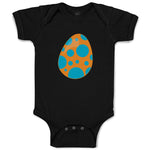 Baby Clothes Orange Dino Egg Dinosaurs Dino Trex Baby Bodysuits Cotton