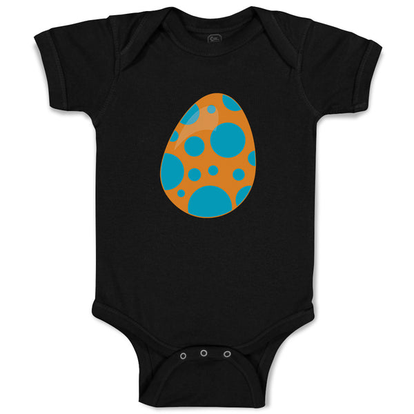 Baby Clothes Orange Dino Egg Dinosaurs Dino Trex Baby Bodysuits Cotton