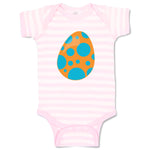 Baby Clothes Orange Dino Egg Dinosaurs Dino Trex Baby Bodysuits Cotton