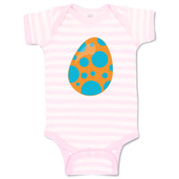 Baby Clothes Orange Dino Egg Dinosaurs Dino Trex Baby Bodysuits Cotton