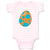 Baby Clothes Orange Dino Egg Dinosaurs Dino Trex Baby Bodysuits Cotton
