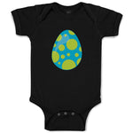 Baby Clothes Blue Dino Egg Dinosaurs Dino Trex Baby Bodysuits Boy & Girl Cotton