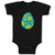 Baby Clothes Blue Dino Egg Dinosaurs Dino Trex Baby Bodysuits Boy & Girl Cotton