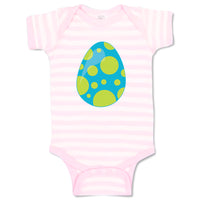Baby Clothes Blue Dino Egg Dinosaurs Dino Trex Baby Bodysuits Boy & Girl Cotton