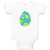Baby Clothes Blue Dino Egg Dinosaurs Dino Trex Baby Bodysuits Boy & Girl Cotton
