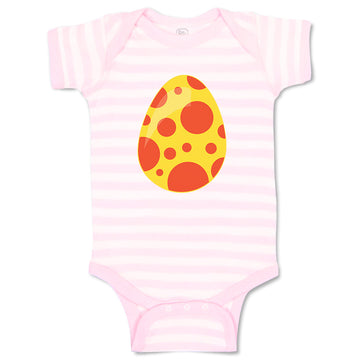 Baby Clothes Yellow Red Egg Dinosaurs Dino Trex Baby Bodysuits Boy & Girl Cotton