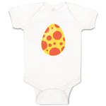 Baby Clothes Yellow Red Egg Dinosaurs Dino Trex Baby Bodysuits Boy & Girl Cotton