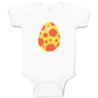 Baby Clothes Yellow Red Egg Dinosaurs Dino Trex Baby Bodysuits Boy & Girl Cotton