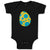Baby Clothes Yellow Blue Egg Dinosaurs Dino Trex Baby Bodysuits Cotton
